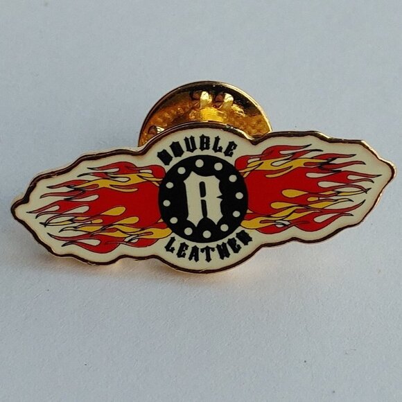 Double R Leather Co. Saddles PIN Enamel Pin - Picture 1 of 4
